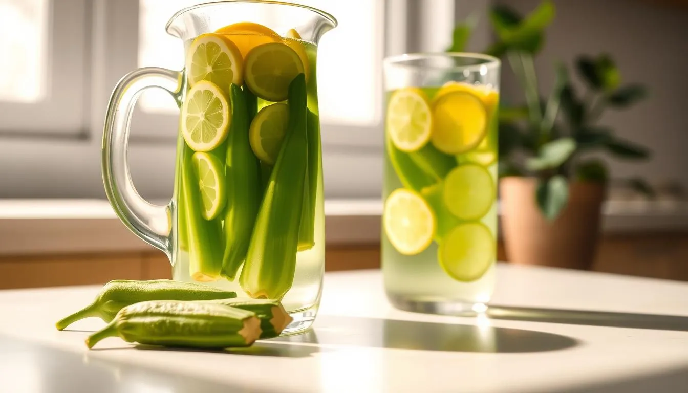 make okra water
