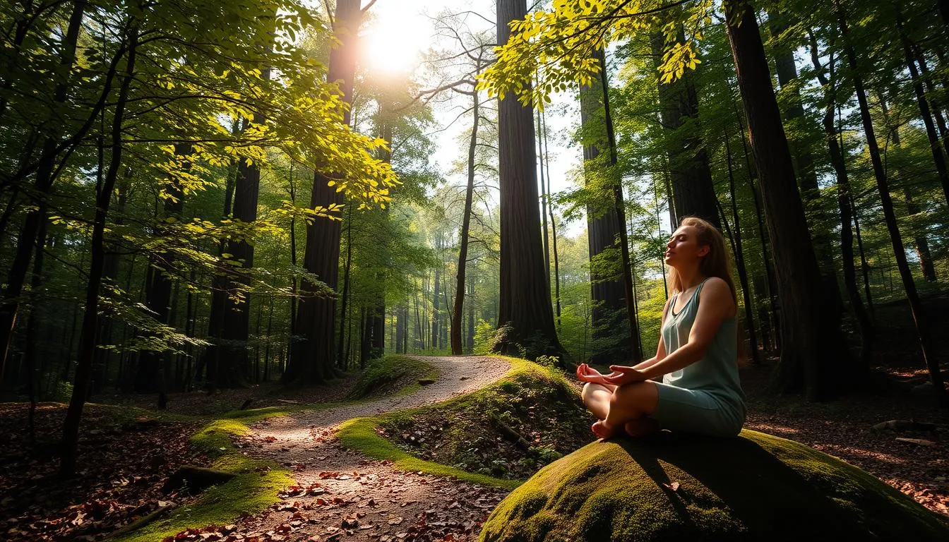 forest bathing practice