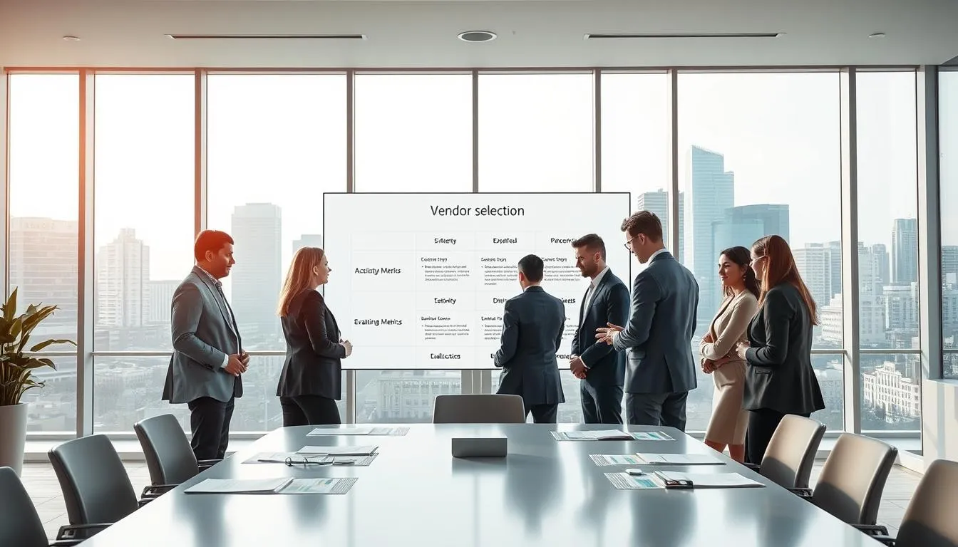 vendor selection for healthcare providers