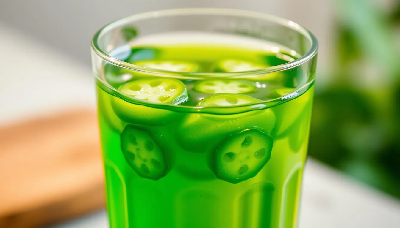 okra water